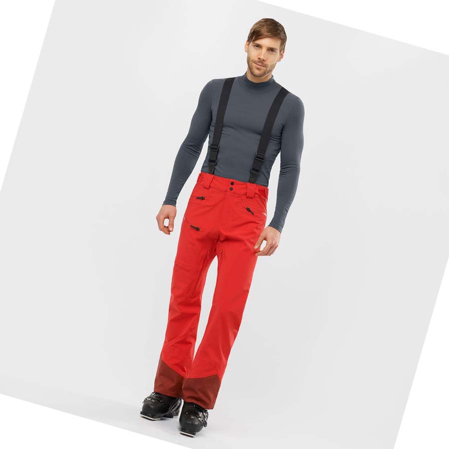 Pantalones De Esquí Salomon OUTLAW 3L Hombre Rojos | MX 3130OKI